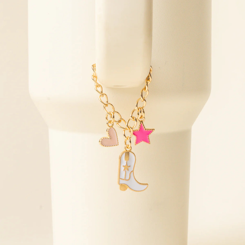 Tumbler Charm- Cowgirl
