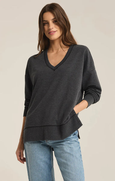 Modern V-neck Weekender - Jet Black