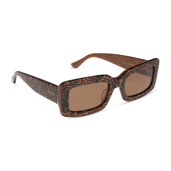 Indy Animal Rectangle Sunglasses