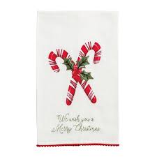 Candy Cane Printed Towel