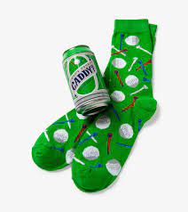 Who’s Your Caddy Men's Beer Can Socks