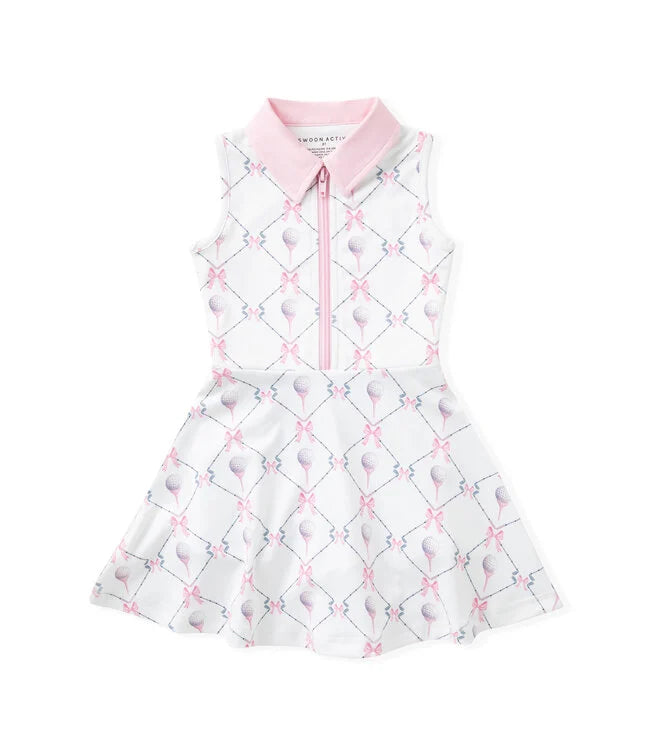 Golf Tee Collar Tennis Dress
