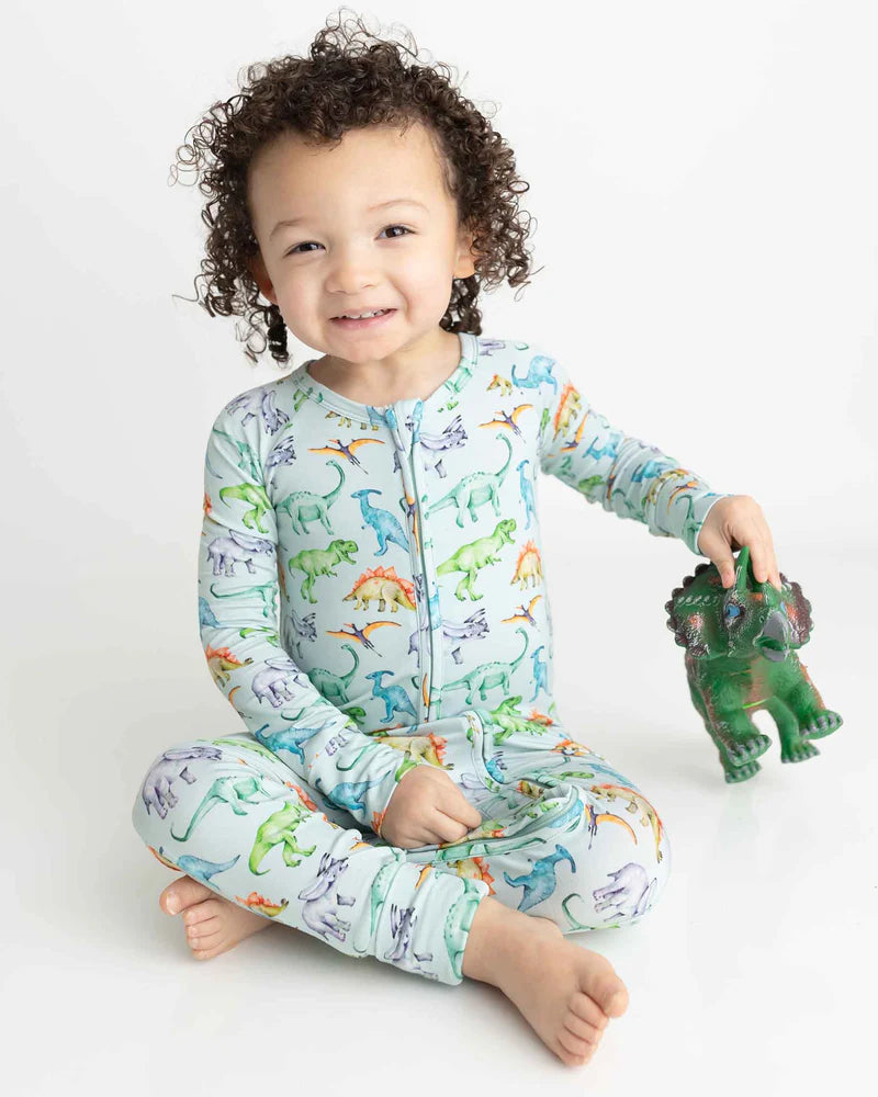Landon Dinosaur ‘Poppy’™: The Convertible Romper