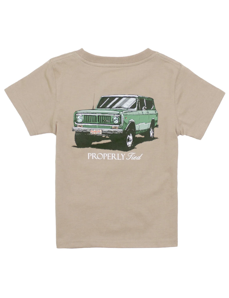 Joyride Short Sleeve Tee in Sand
