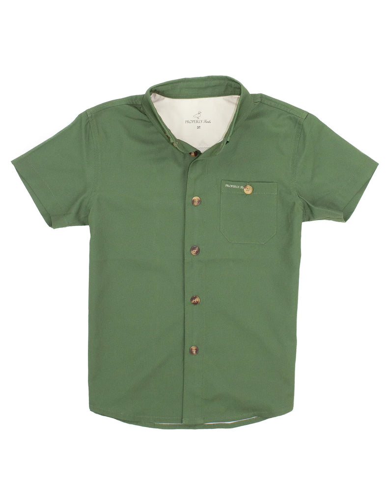 Sportsman Field Shirt in Moss