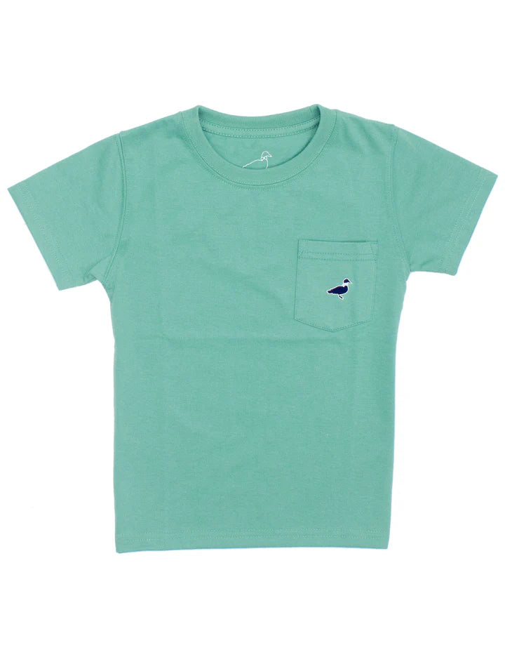 Boys Parker Short Sleeve Pocket Tee - Ivy