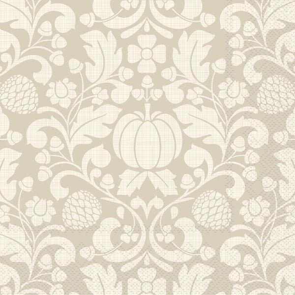Francis Cocktail Napkins in Cream