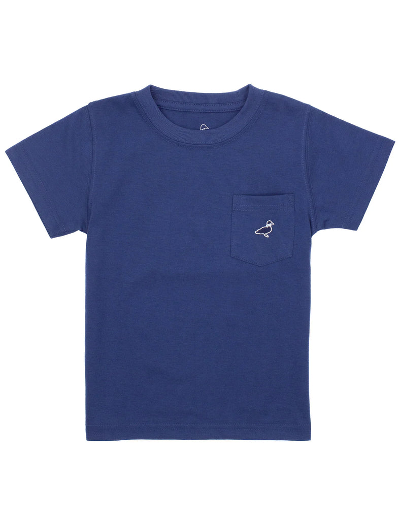 River Blue Short Sleeve Pocket Tee