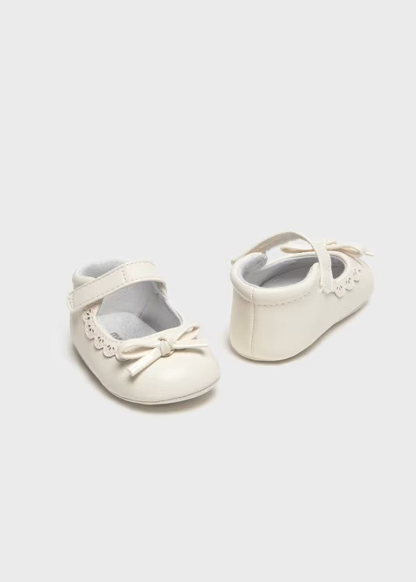 Infant Mary Jane with Bow Soft Shoe