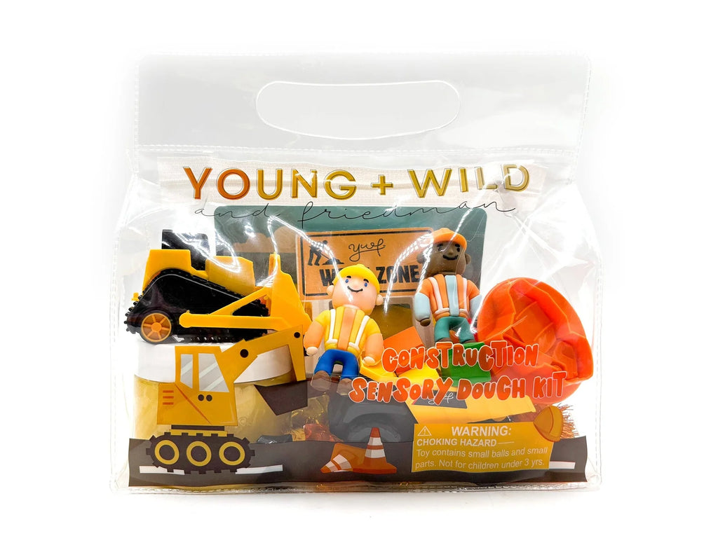 Construction Sensory Dough Bag