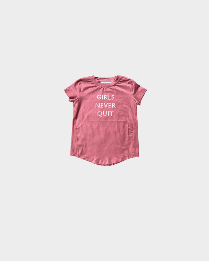 Girl's Athletic Short Sleeve Shirt