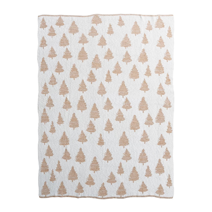 Rose gold Tree Throw
