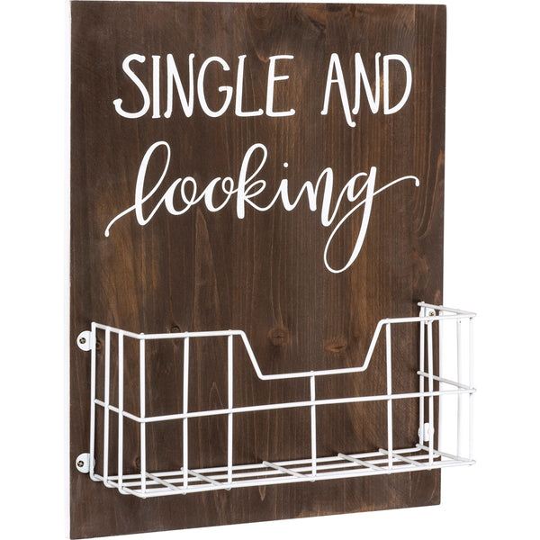 Single and Looking Wall Decor