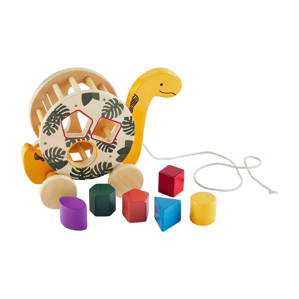YELLOW DINO SHAPE SORTER