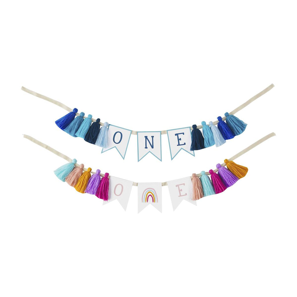 One Birthday Banners