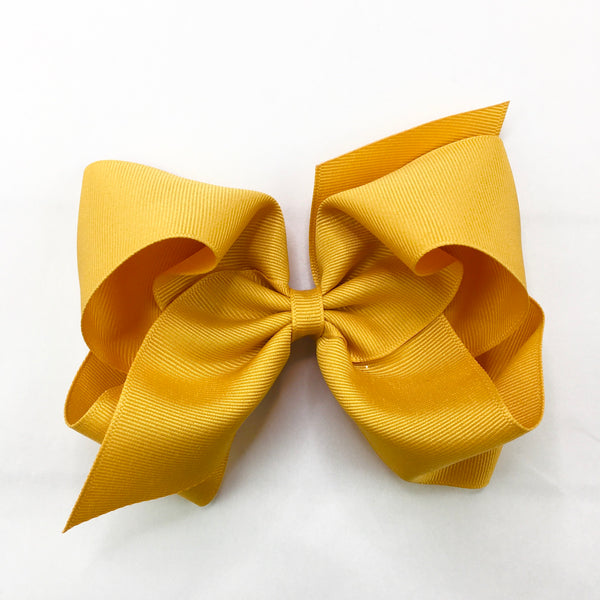 King Classic Grosgrain Hair Bow (Plain Wrap)
