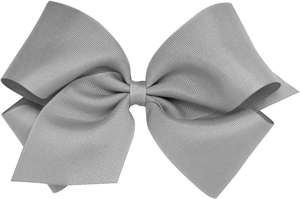 Mini King Classic Grosgrain Hair Bow (Plain Wrap)