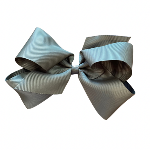 King Classic Grosgrain Hair Bow (Plain Wrap)