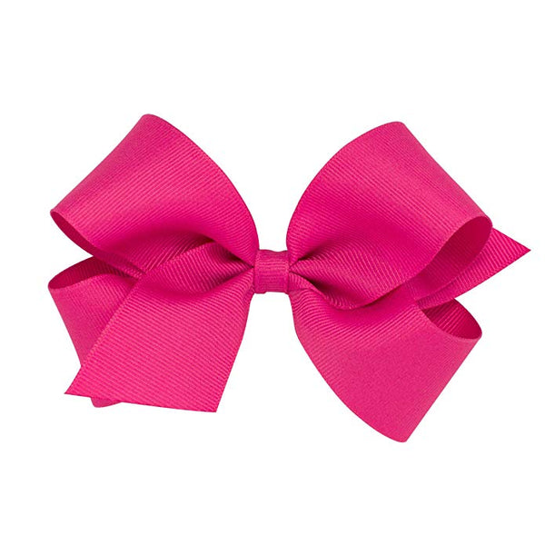 King Classic Grosgrain Hair Bow (Plain Wrap)
