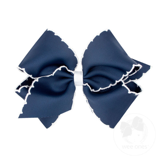 King Mini Moonstitch Bow (Assorted Colors)