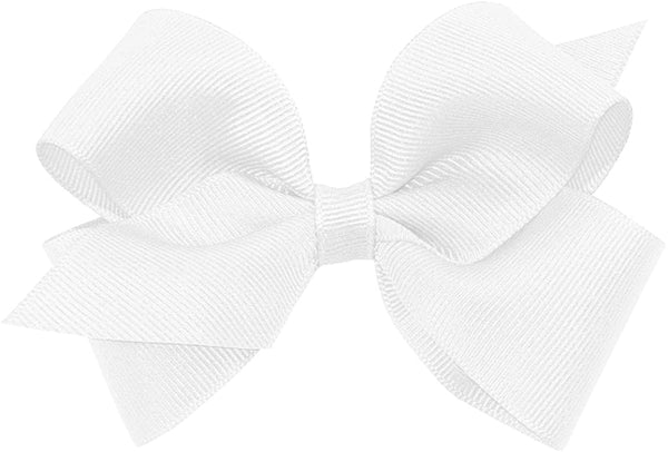 Mini King Classic Grosgrain Hair Bow (Plain Wrap)