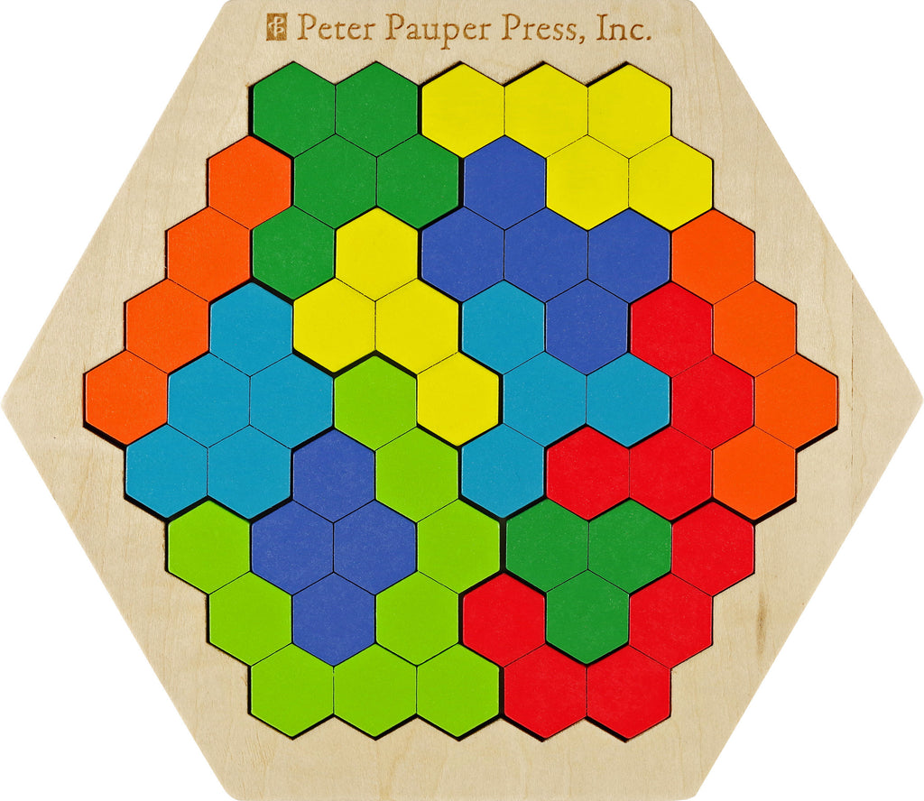 Wooden Geo Puzzle