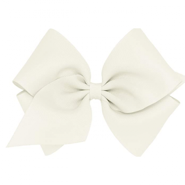King Classic Grosgrain Hair Bow (Plain Wrap)