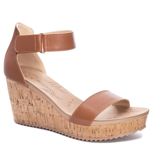 KAYA BROWN WEDGE