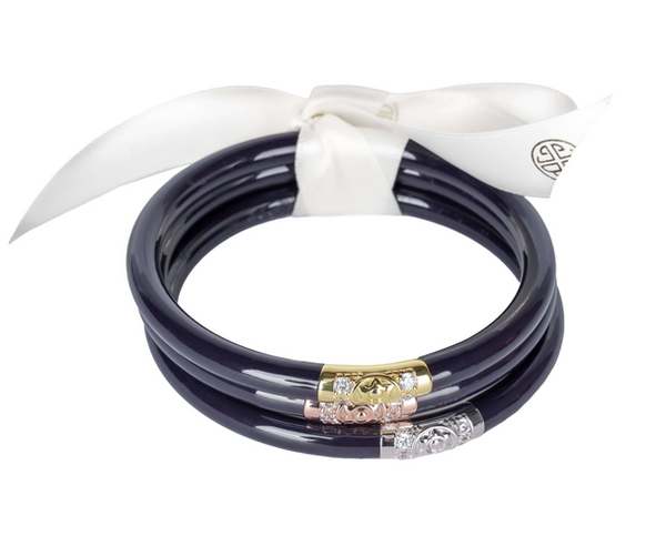 NAVY THREE KINGS ALL WEATHER BANGLES