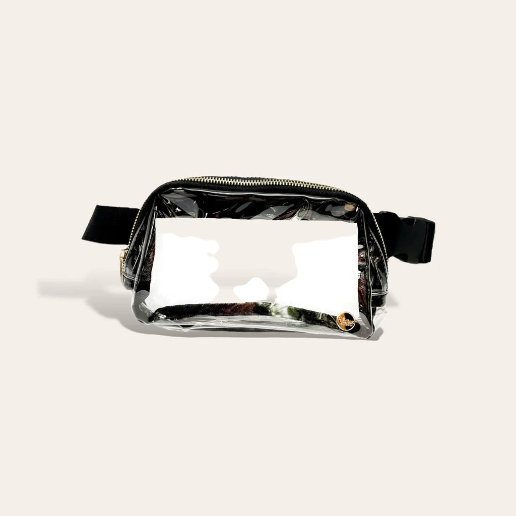 Clear Stadium All You Need Belt Bag - Midnight Black