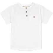 Boardwalk Pique Henley Shirt in White