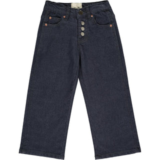 Hayden Wide Leg Pant- Blue