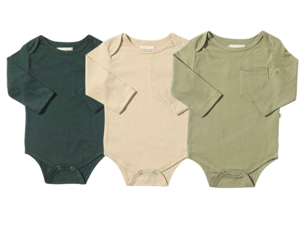 Basic Boys Pocket Onesie