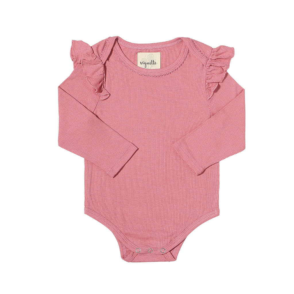 Francie Onesie Pink Carnation