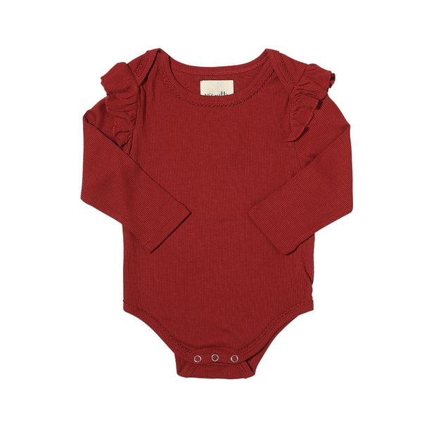 Francie Onesie Burgundy