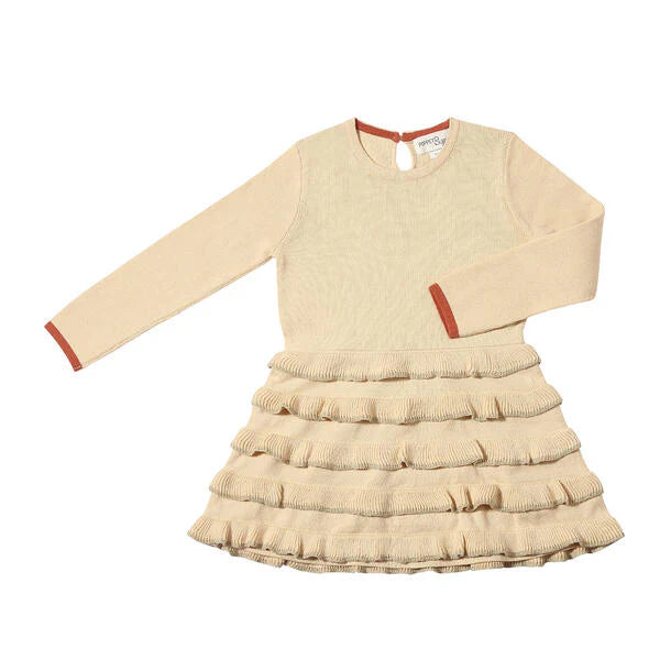 Arthie Dress in Cream Knit