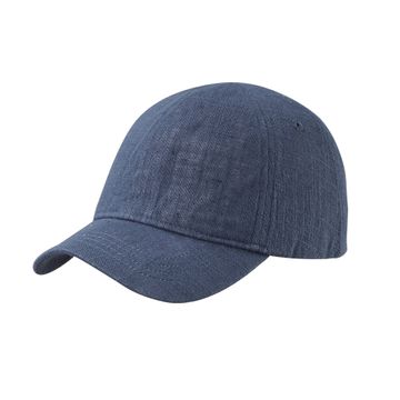 Chip Woven Cap Hat in Navy