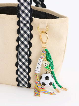 Goal Soccer Bag Charm