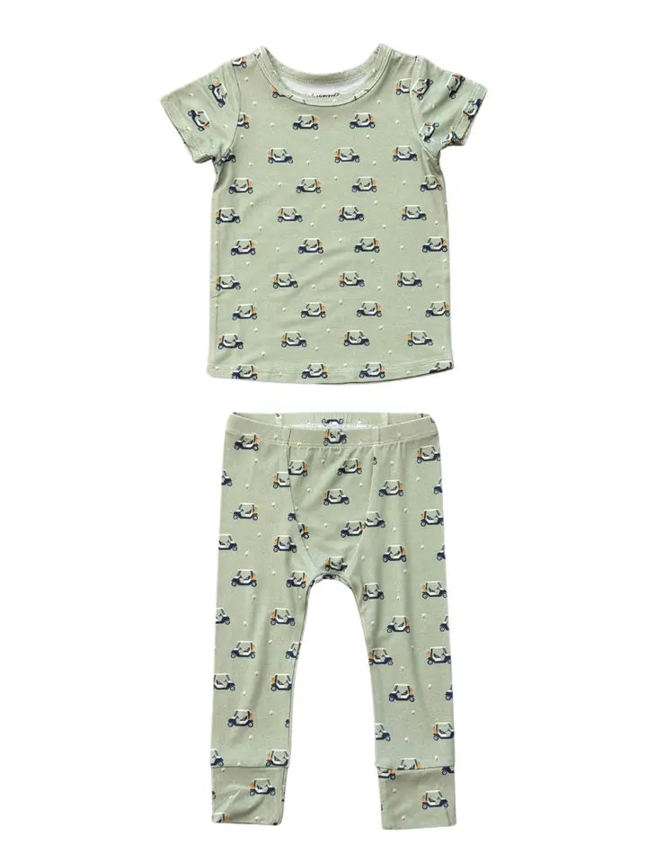 Golf Cart Short Sleeve Lounge Set