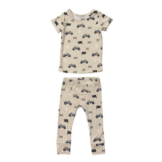 Dirt Bikes Short Sleeve Lounge Set