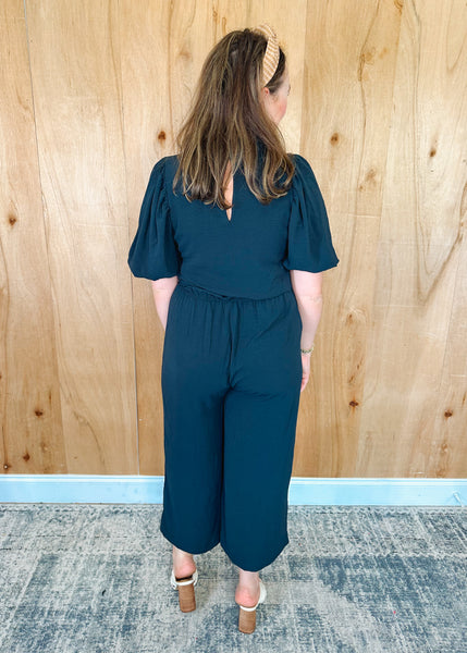 Annalise Jumpsuit in Navy