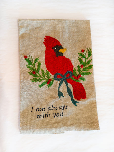 Always With You Cardinal Towel