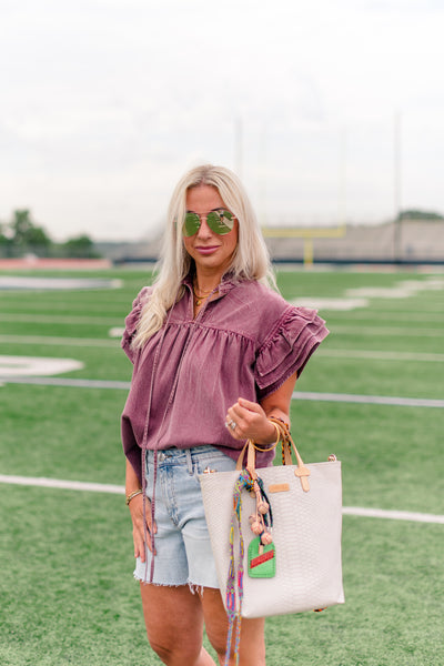 Marley Top - Maroon