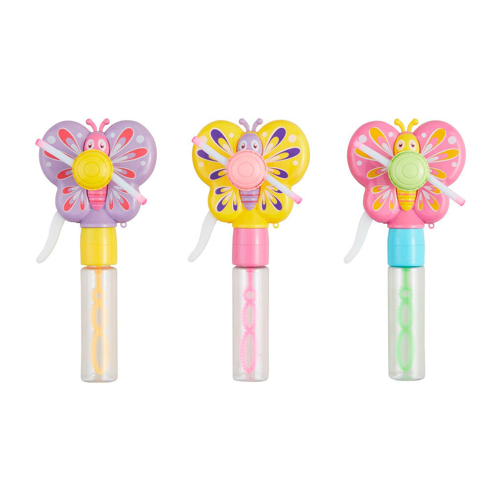 Light-Up Butterfly Bubble Fans