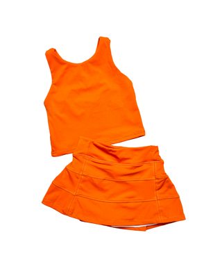 Burnt Orange Tennis Skort