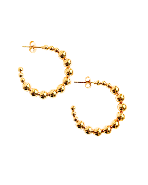 Gold Waterproof Earrings - Stark