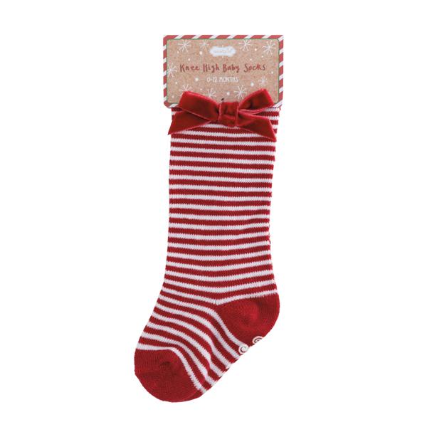 Holiday Knee High Baby Socks (Assorted Styles)