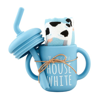 Farm Boy Bib & Cup Set