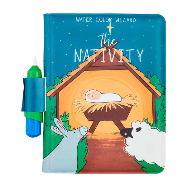 Nativity Water Color Book