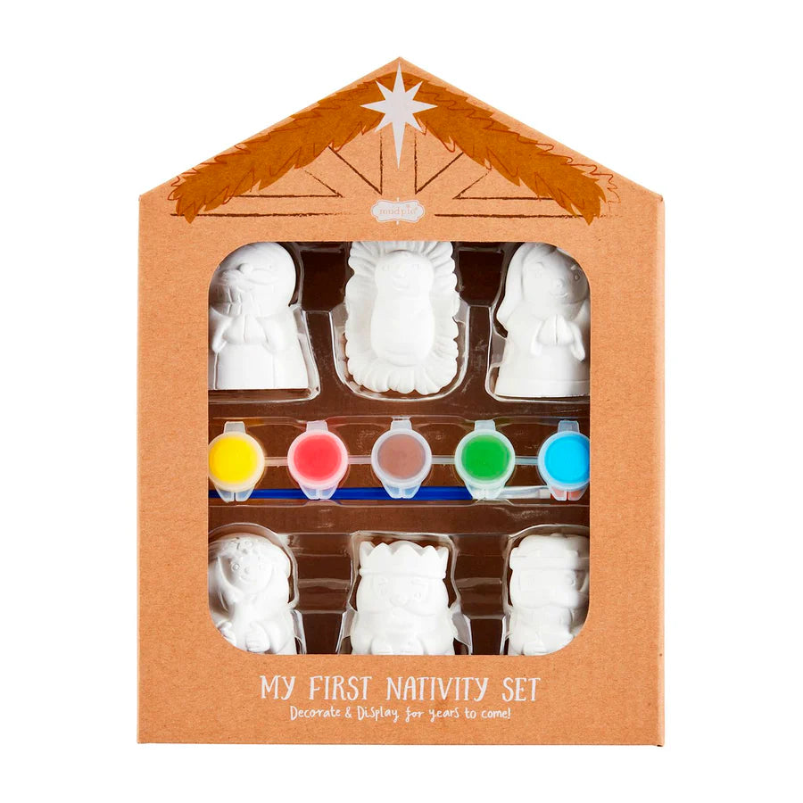 Paint Your Own Nativity Set